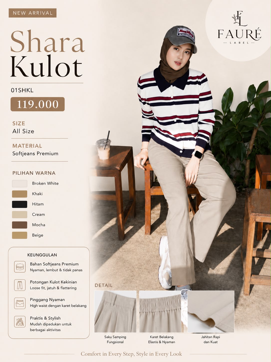 Shara Kulot Pants Earth Edition